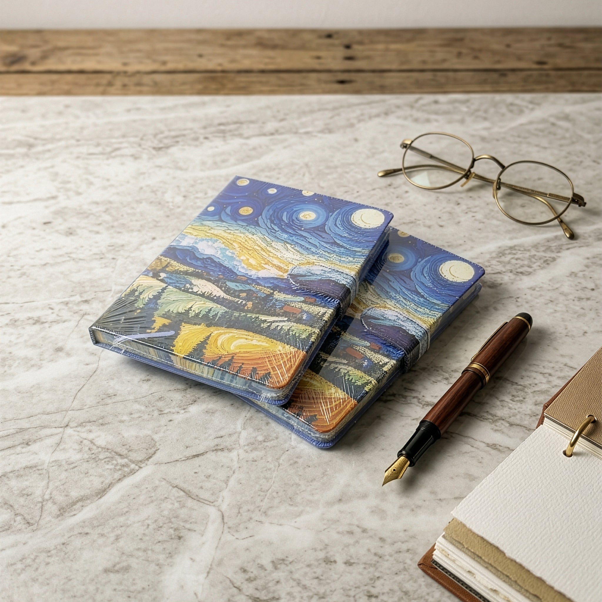 Van Gogh print Diary