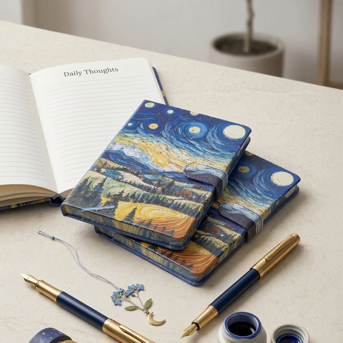 Van Gogh print Diary