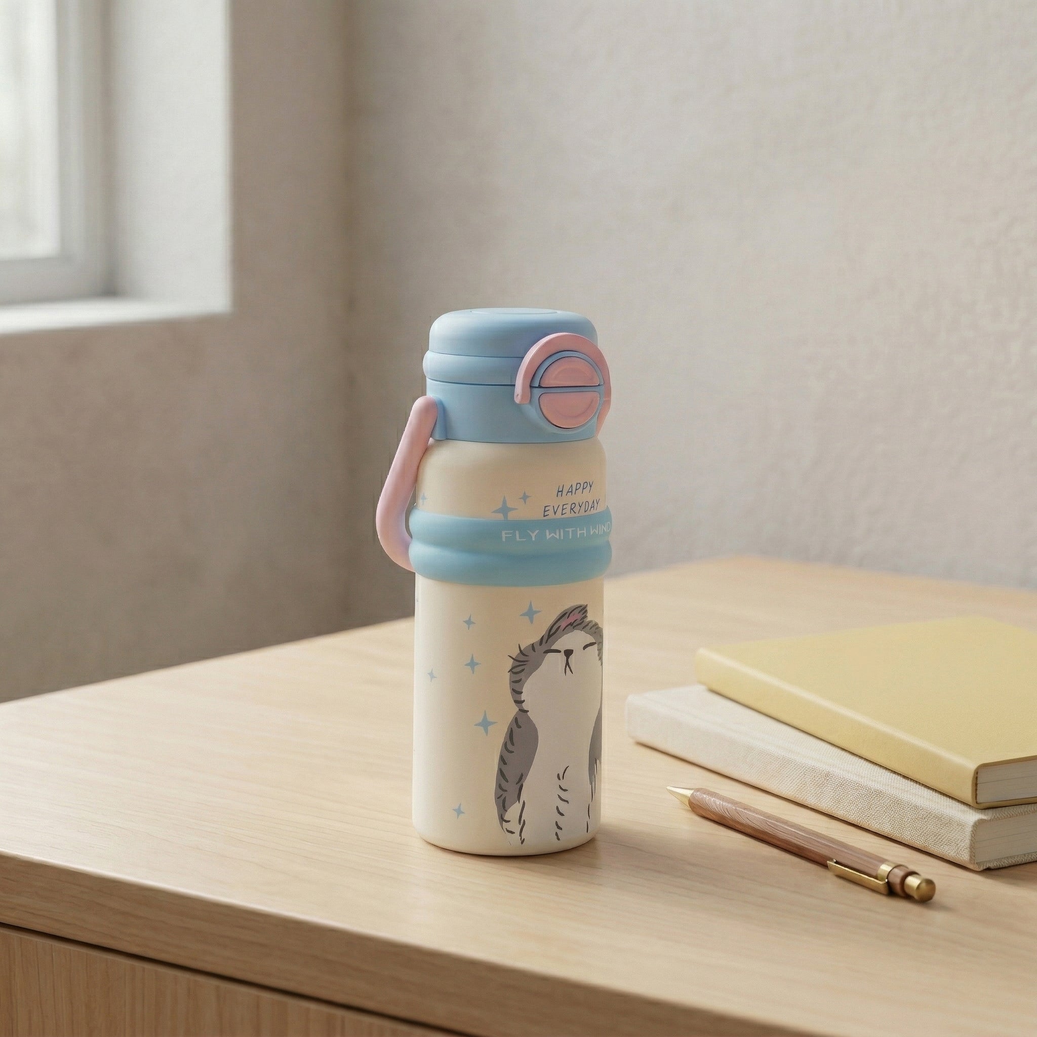 Happy Everyday Animal Series Insulated bottle