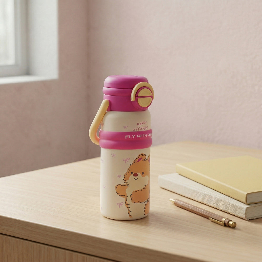 Happy Everyday Animal Series Insulated bottle