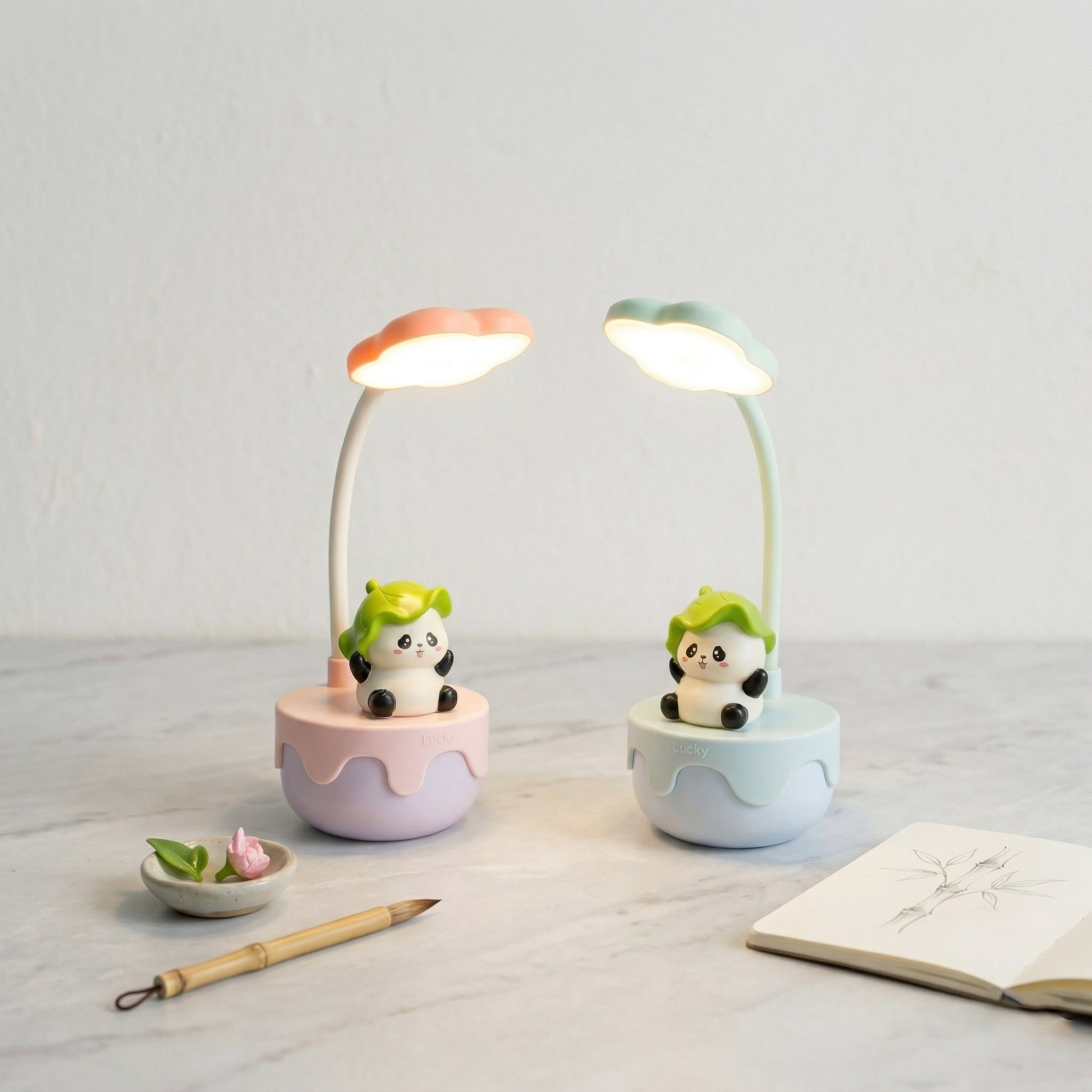 Kawaii Lucky Panda LED Desk Lamp