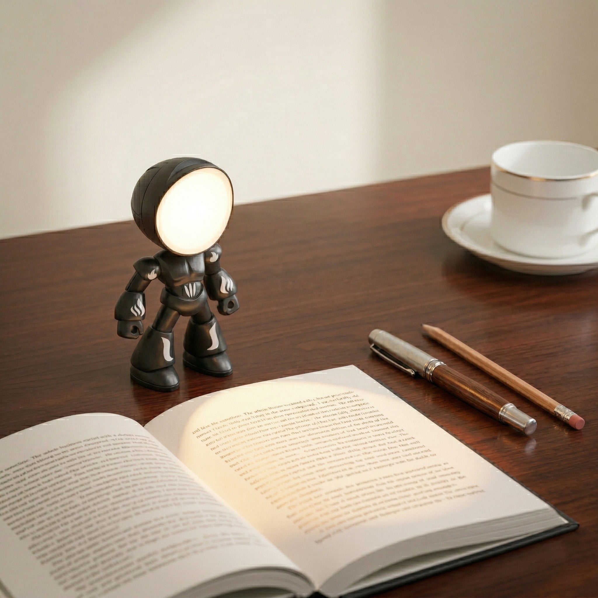 Mini Magnetic Robot Lamp