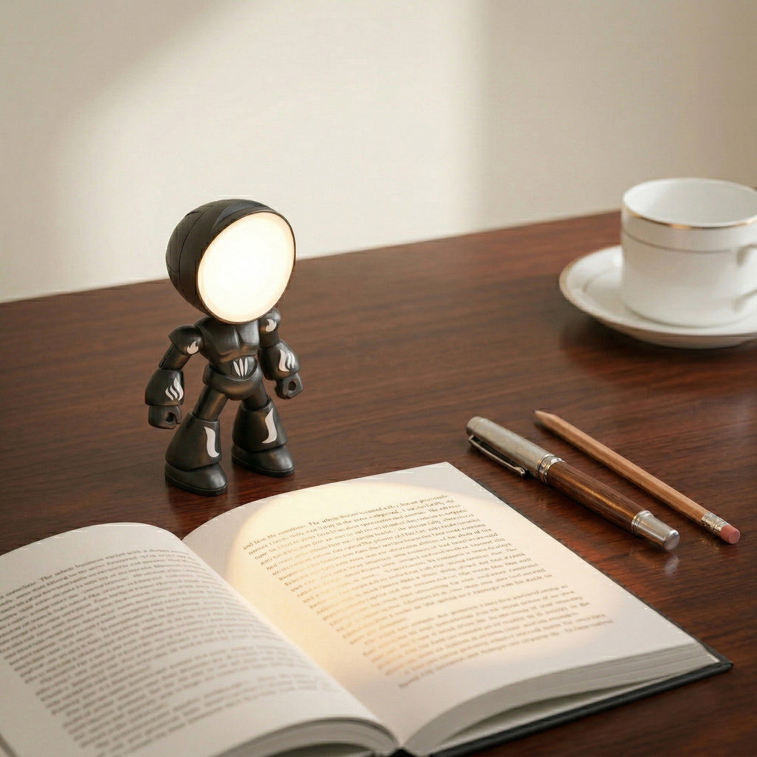 Mini Magnetic Robot Lamp