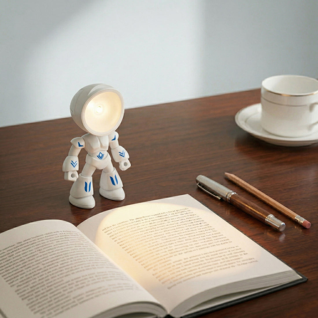 Mini Magnetic Robot Lamp