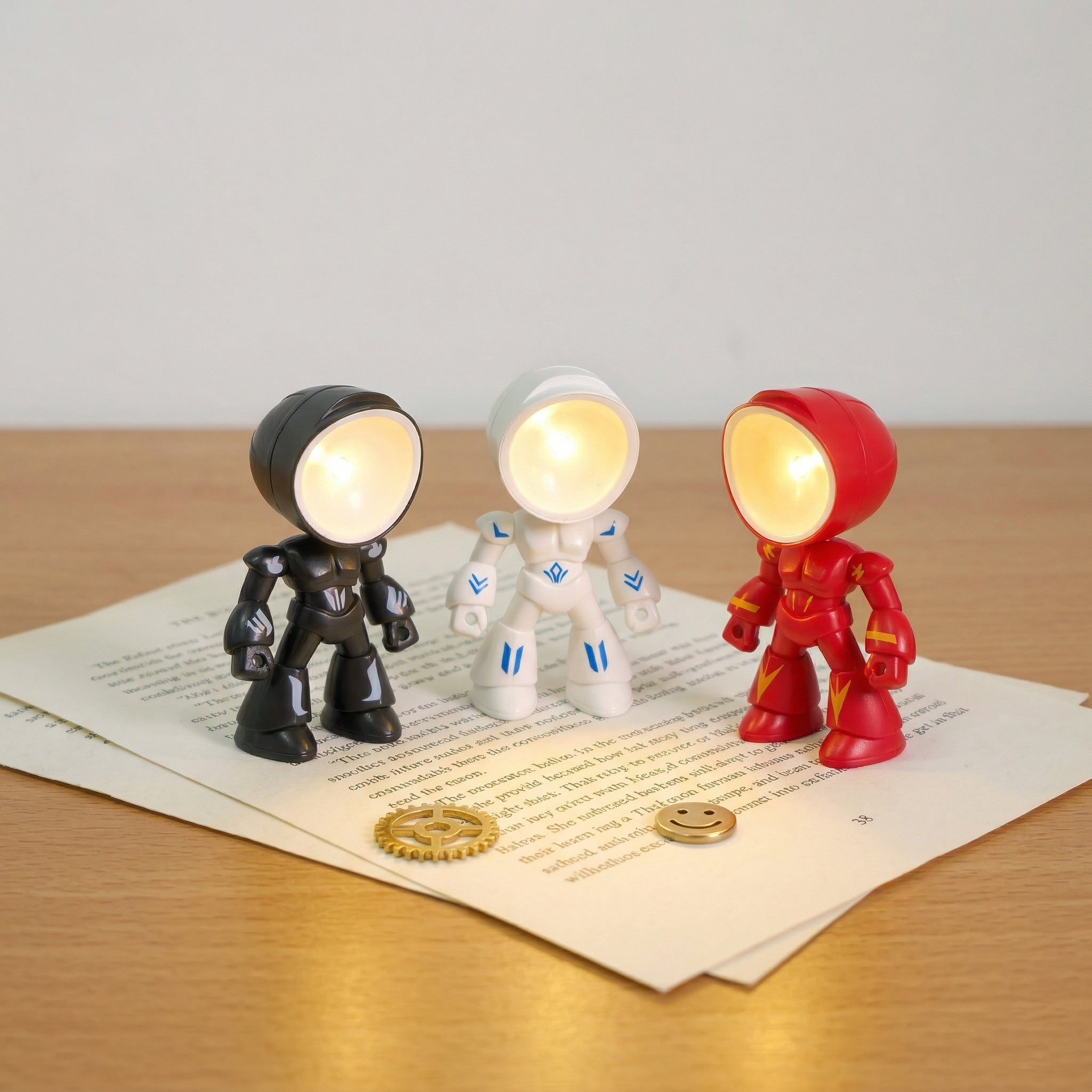 Mini Magnetic Robot Lamp