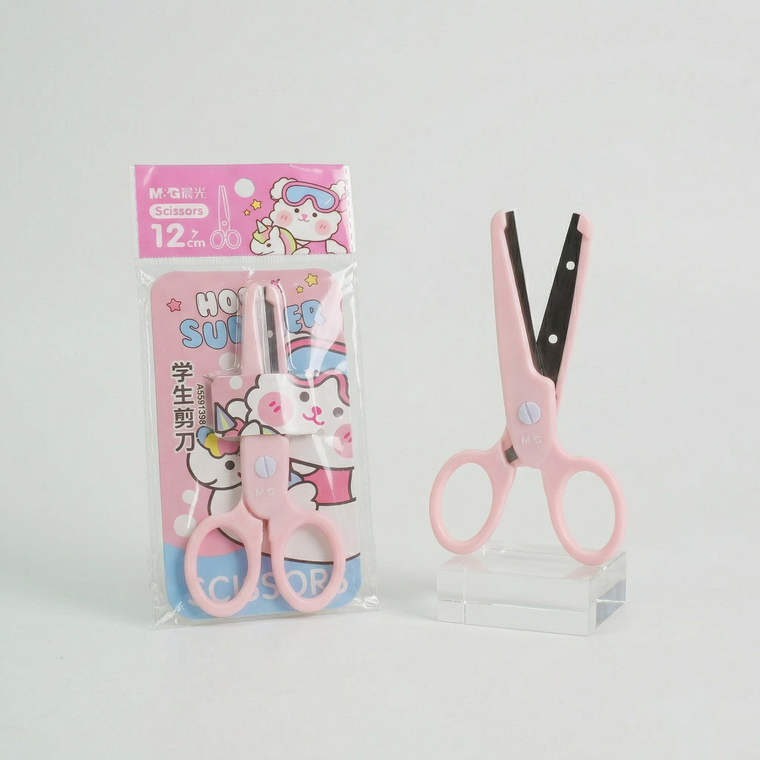 Kawaii Safety Scissors with Protective Cap