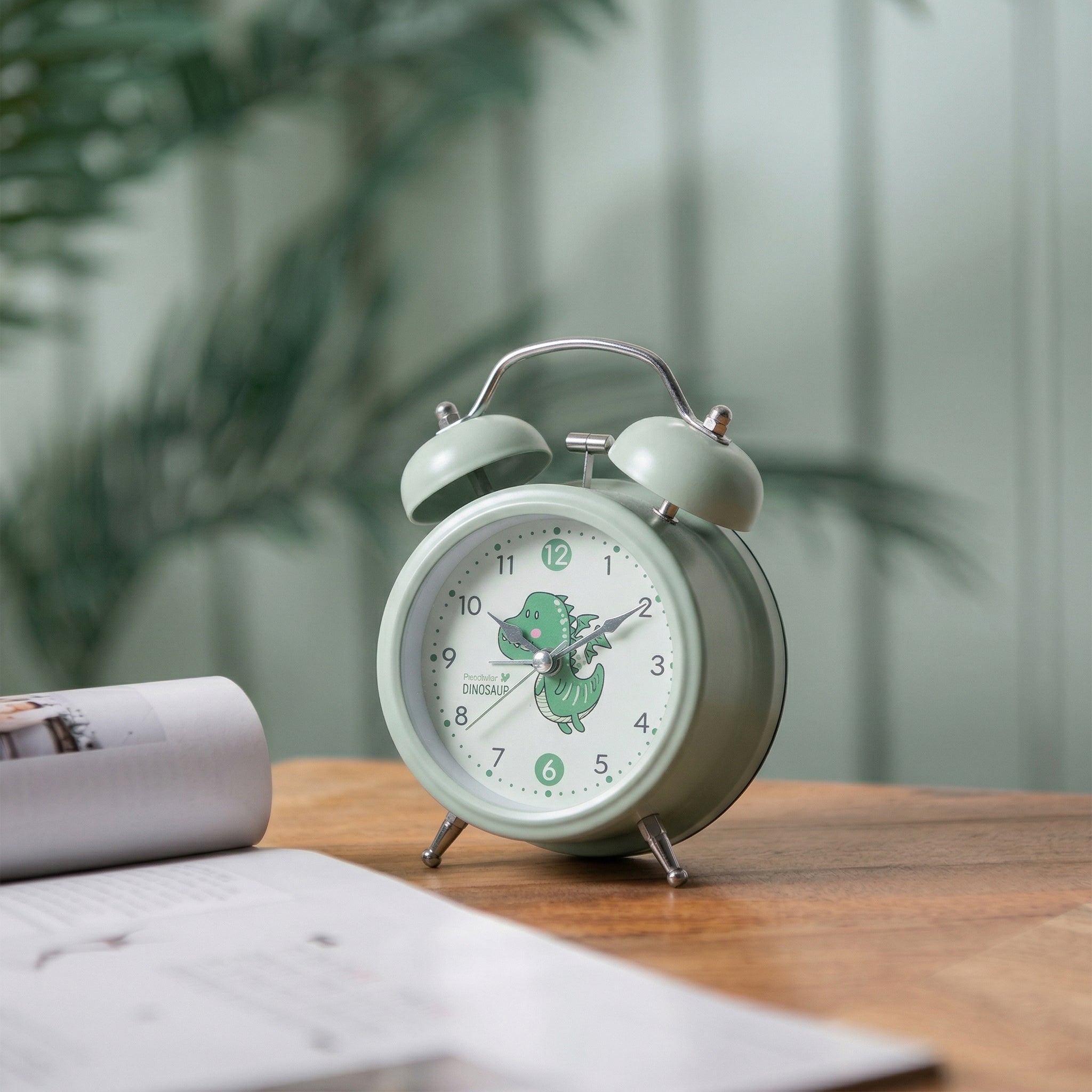 Cute Dino Table Clock