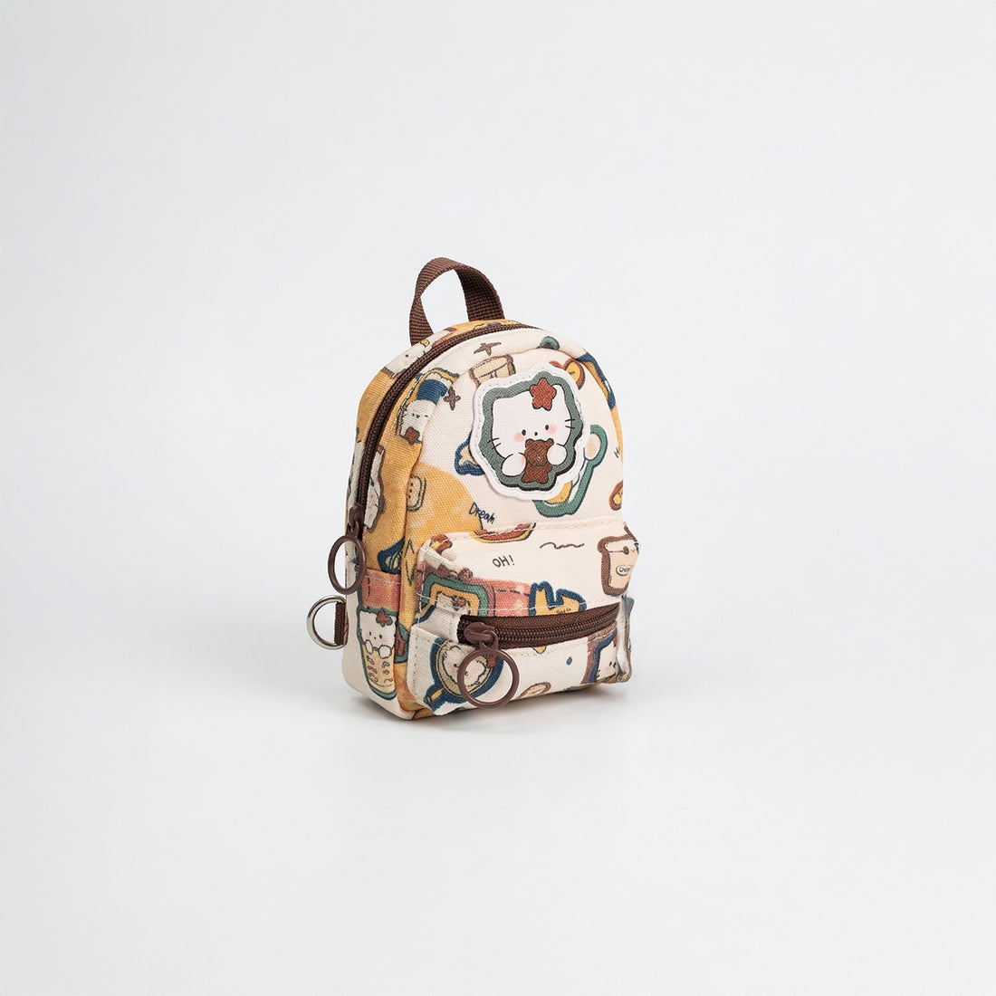 Miniature Backpack Bag Charm & Keychain Pouch